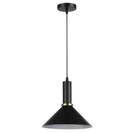 Lampy sufitowe - Lampa wisząca Olena E27 125 cm IP20 czarna miedziana MasterLED - miniaturka - grafika 1