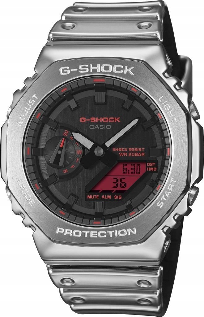 Zegarek EDIFICE Zegarek Męski Casio G-Shock Metal Covered YOSAKOI Series GM-2100YRA-8A 44,4 mm