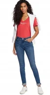 Spodnie damskie - Pepe Jeans Spodnie Jeansowe Rurki Zamek 26/32 P9W - miniaturka - grafika 1