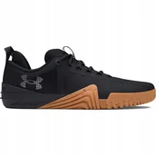 Buty sportowe męskie - Męskie buty treningowe crossfit Under Armour Ua TriBase Reign 6 czarne - miniaturka - grafika 1