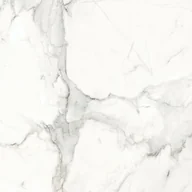Płytki ceramiczne - Gres Calacatta Monet white satin rectified 119,8X119,8 Opoczno - miniaturka - grafika 1