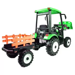 Traktor Na Akumulator Z Przyczepą 400w /js-3158b-24v - Pojazdy elektryczne dla dzieci - miniaturka - grafika 9