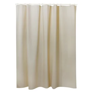 Zasłonka prysznicowa Essential 180x200 cm beżowa Sensea - Zasłony prysznicowe - miniaturka - grafika 1