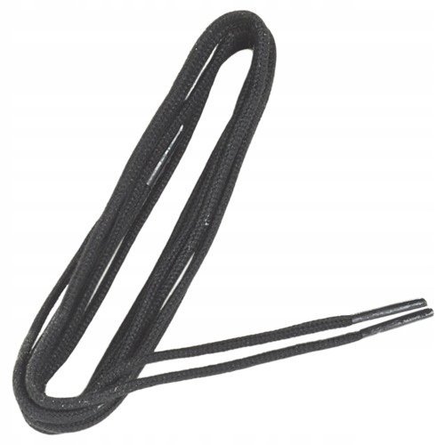 SZNURÓWKI SZNUROWADŁA OKRĄGŁE CZARNE 100CM