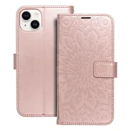Etui i futerały do telefonów - OEM Kabura Mezzo Book Do Iphone 14 Plus Mandala Złoty Róż - miniaturka - grafika 1