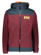 Kurtki narciarskie - Helly Hansen Kurtka narciarska w kolorze granatowo-czerwonym - miniaturka - grafika 1