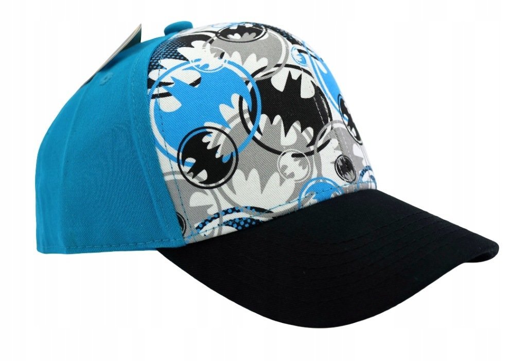 Czapka z daszkiem dziecięca chłopięca Batman DC-Comics 52-56cm Logo Lato