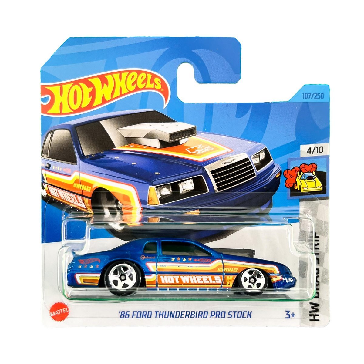 HOT WHEELS 86 FORD THYNDERBIRD PRO STOCK