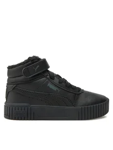 Puma Sneakersy Carina 2.0 Mid Winter 387382 01 Czarny - Buty dla chłopców - miniaturka - grafika 1