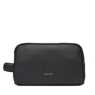 Kosmetyczki, organizery i kuferki - Kosmetyczka Calvin Klein Ck Must Washbag/Dopp Kit LV04D1046G Czarny - miniaturka - grafika 1