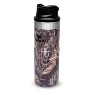 Kubki termiczne - Kubek termiczny Stanley 470 ml TRIGGER ACTION TRAVEL MUG (brązowy) DNA MOSSY OAK - miniaturka - grafika 1