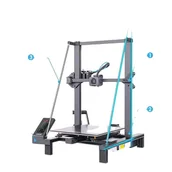 Drukarki 3D - drukarka 3D, wstępnie zmontowana w 90%, duży podwójny wentylator, LONGER LK5 Pro, EU - miniaturka - grafika 1