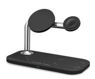 Ładowarki do telefonów - Mobile Origin 3-in-1 Wireless charger black - miniaturka - grafika 1