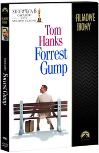 FILMOSTRADA Forrest Gump (DVD) Filmowe Ikony - Dramaty DVD - miniaturka - grafika 1