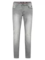 Spodnie męskie - Sublevel Dżinsy - Slim fit - w kolorze szarym - miniaturka - grafika 1