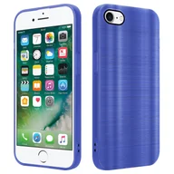 Etui i futerały do telefonów - Cadorabo pokrowiec ochronny na Apple iPhone 7 / 7S / 8 / SE 2020 w kolorze fioletowym pokrowiec na telefon komórkowy silikonowe etui TPU Etui - miniaturka - grafika 1