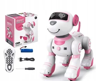 Robot szczeniak ROBO PIES interaktywny zdalnie sterowany zabawka Akumulator - Roboty dla dzieci - miniaturka - grafika 1