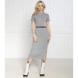 Karl Lagerfeld Sukienka w/logo - Sukienki - miniaturka - grafika 1
