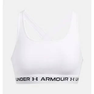 Biustonosz treningowy Under Armour Crossback Mid - Bielizna sportowa damska - miniaturka - grafika 1