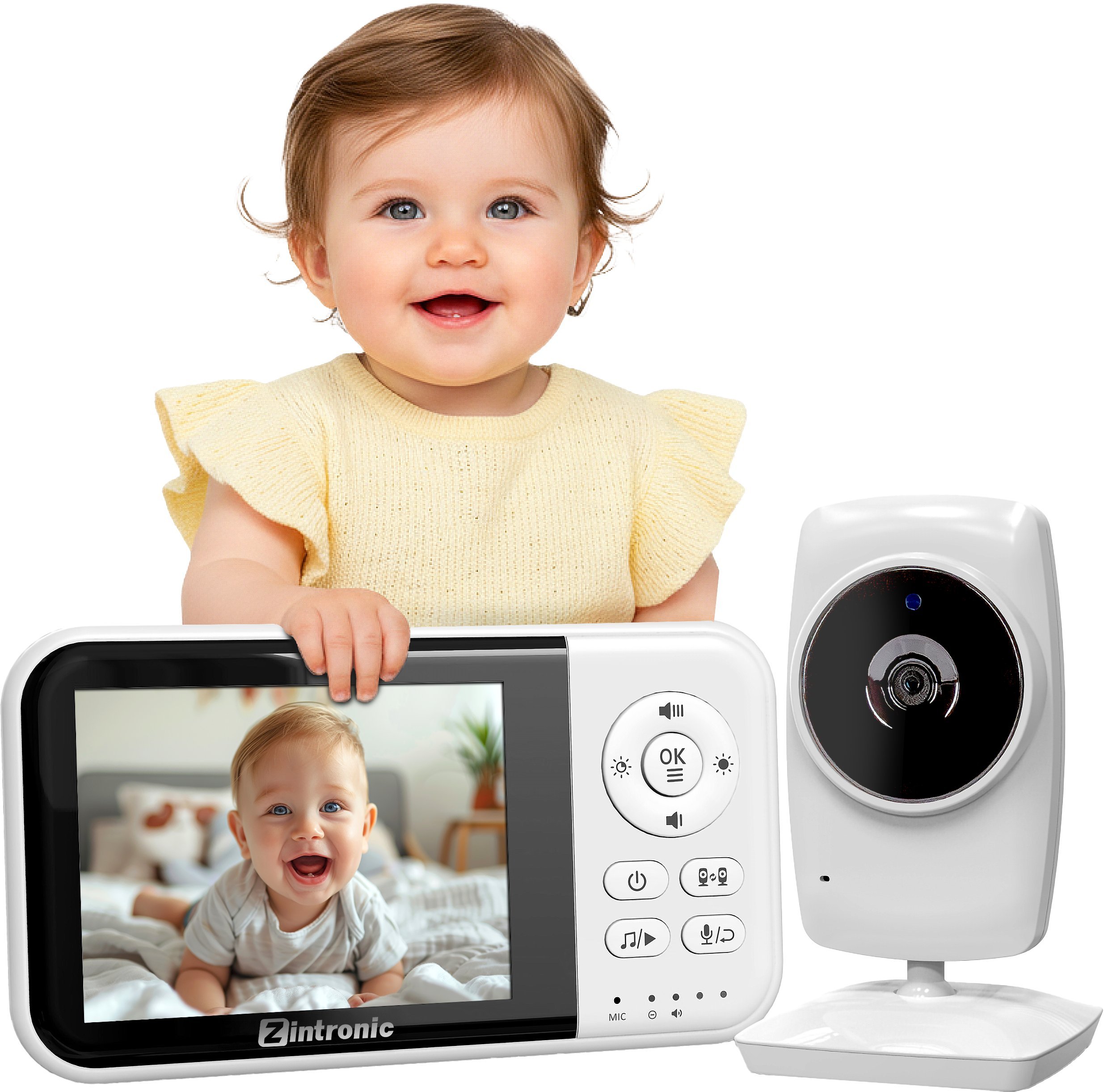 Baby Monitor Niania Elektroniczna 3.2
