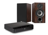 Zestawy stereo - Bluesound POWERNODE EDGE (czarny) + Debut 2.0 B5.2 (orzech) - miniaturka - grafika 1