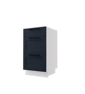 Meble kuchenne - Arco Szafka Dolna Ds-45-2W-1N Modernbox Granatowy Mat - miniaturka - grafika 1