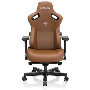 Anda Seat Kaiser 3 L Gamingowy do 150kg Skóra ECO Brązowy - Fotele gamingowe - miniaturka - grafika 1