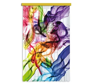 AG Design Zasłona do pokoju dziecięcego, tkanina, wielokolorowa, 0,1 x 140 x 245 cm - Firany i zasłony dla dzieci - miniaturka - grafika 1
