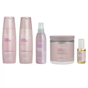 Alfaparf, Keratin Therapy, Zestaw kosmetyków do pielęgnacji, 5 szt. - Zestawy kosmetyków damskich - miniaturka - grafika 1