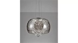 Lumina Deco Deco NOWOCZESNA LAMPA WISZĄCA CHROMOWANA RUBINA D40 DECO - Lampy sufitowe - miniaturka - grafika 1