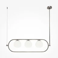 Lampy sufitowe - Metalowa lampa wisząca Erich MOD221PL-03N kule chrom - miniaturka - grafika 1