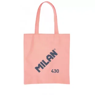Milan Torba Tote Bag 1918 różowa - Torby i wózki na zakupy - miniaturka - grafika 1
