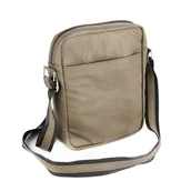 Torby męskie - T-08 Listonoszka męska duża-ziemisty brąz KEMER - miniaturka - grafika 1