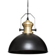 Lampy sufitowe - Lampa wisząca FLOWER czarna w stylu loft 173244 - miniaturka - grafika 1
