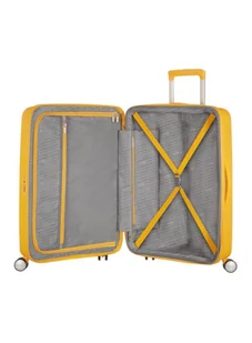 American Tourister Soundbox walizka średnia - golden yellow - Walizki - miniaturka - grafika 11