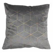 Poduszki dekoracyjne - Poduszka SANSO 45 x 45 cm szara - miniaturka - grafika 1