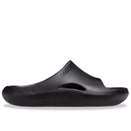Klapki i japonki damskie - Klapki Crocs Mellow Slide 208392-001 - czarne - miniaturka - grafika 1