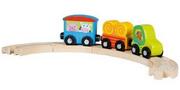 Prace ręczne dla dzieci - Traktor Pepes z magnetycznymi łącznikami przyczep do kolejki Goki - miniaturka - grafika 1