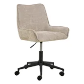 Fotele i krzesła biurowe - Beżowe krzesło biurowe Eddie – Actona - miniaturka - grafika 1