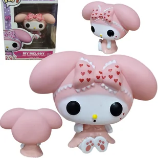 Figurka Kurom My Melody Sanrio ANIME ZABAWKA LALKA PRZYJACIEL RADOŚĆ POSTAĆ - Figurki dla dzieci - miniaturka - grafika 1