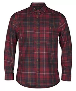 Koszulki dla chłopców - Hurley Hurley chłopięcy B Kurt Woven Ls Shirt czerwony Gym Red L AO2200 - grafika 1