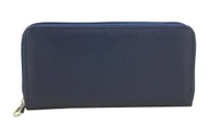 Portfele - Portfel skórzany z zabezpieczeniem RFID - Granatowy - miniaturka - grafika 1