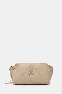 Patrizia Pepe torebka skórzana kolor beżowy 8B0197 L113 - Torebki damskie - miniaturka - grafika 1