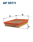 Filtry powietrza - Filtron AP 057/1 FILTR POWIETRZA - miniaturka - grafika 1