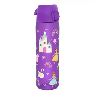 ION8 Fioletowa butelka na wodę dla dzieci w księżniczki 500 ml - Bidony dla dzieci - miniaturka - grafika 2