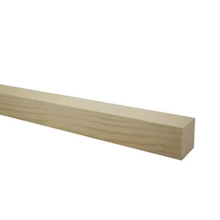 Kantówka strugana sosna / świerk 80 x 80 x 2500 mm - Listwy przypodłogowe - miniaturka - grafika 1