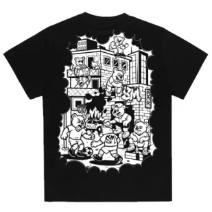 Środowisko Miejskie T-shirt Koszulka Urban Jungle Black - Koszulki sportowe męskie - miniaturka - grafika 1