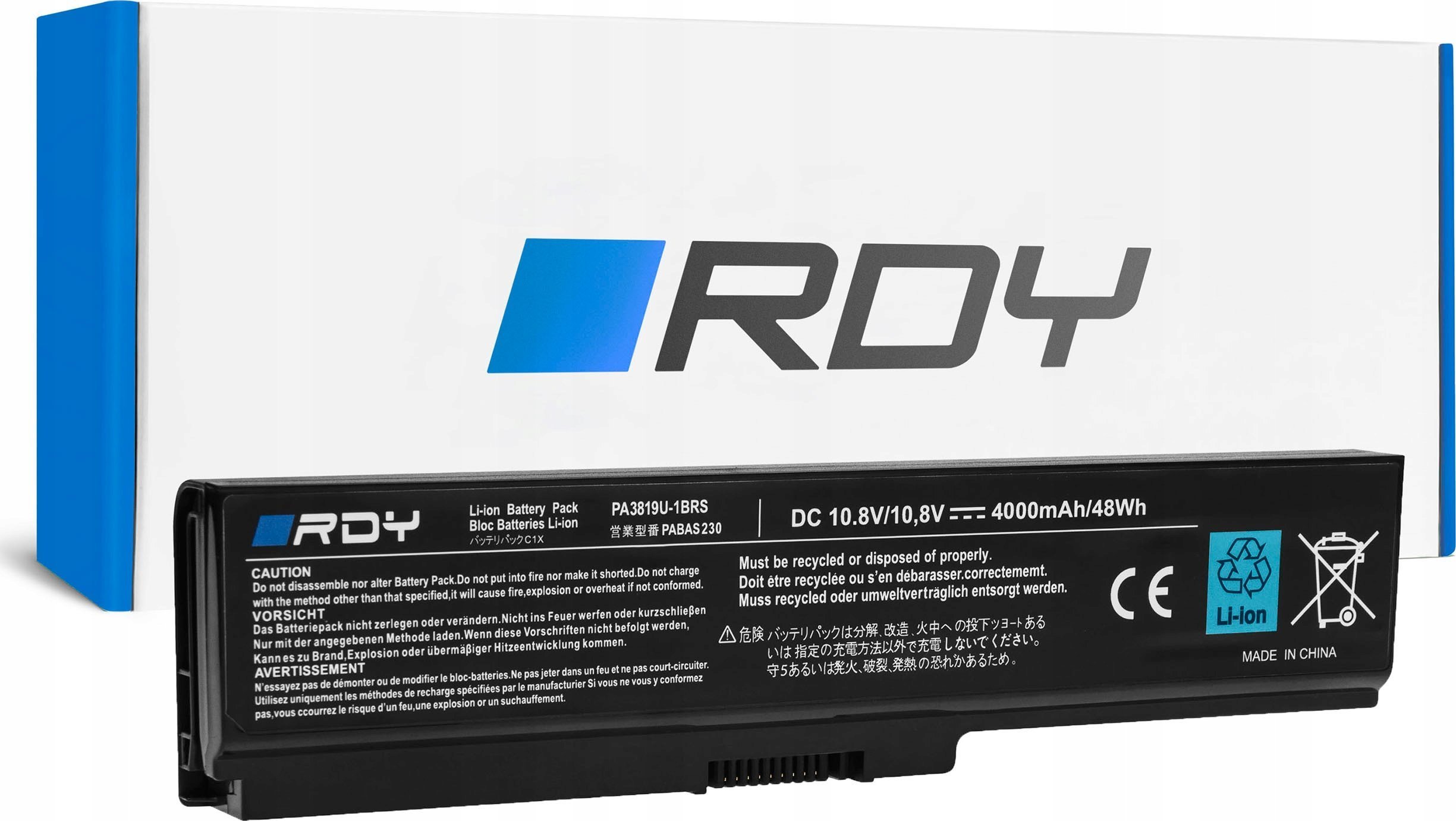 Green Cell Bateria RDY PA3817U-1BRS do Toshiba Satellite C650 C650D C655 C660 C660D C665 C670 C670D L750 L750D L755 L755D L770 L775 TS03BRDY