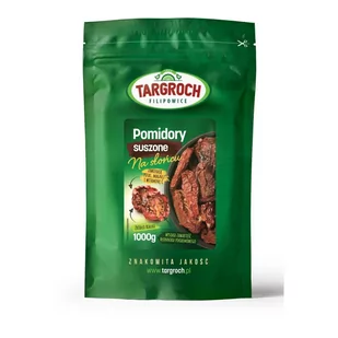 Targroch Pomidory Suszone Na Słońću 1000 g - Warzywa świeże i suszone - miniaturka - grafika 1