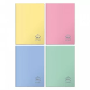 zeszyt a5/60k linia eco pp pastel colors (5szt) - Zeszyty szkolne - miniaturka - grafika 1
